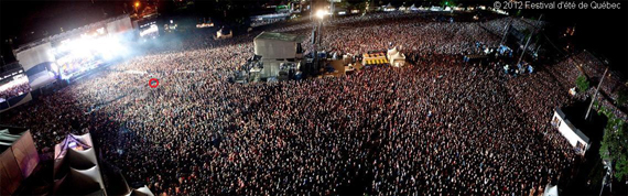 Spectacle de Bon Jovi au Festival d'été de Québec sur les plaines d'Abraham, Québec, Canada (9 juillet 2012)
